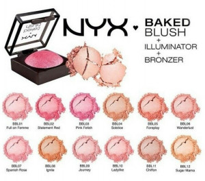 NYX Baked Blush: Cosmetics Baking, Blushes Cosmetics, Nyx Blushes ...