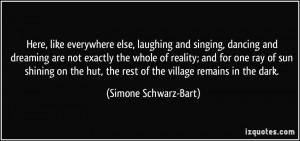 More Simone Schwarz-Bart Quotes