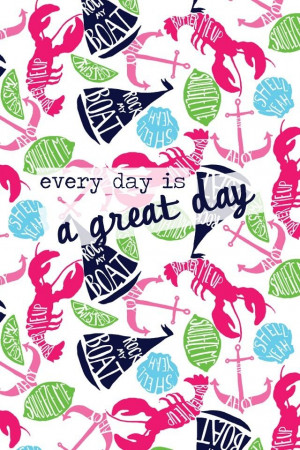 Lilly Pulitzer iPhone background
