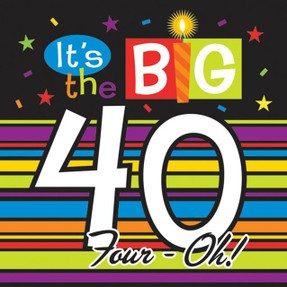 40th Birthday Party Supplies & Decoration Ideas
