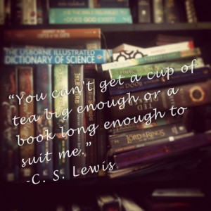 Yep. My favourite C.S Lewis quote