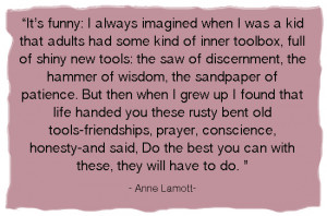 Anne Lamott Qutoe