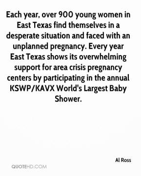 ... by participating in the annual KSWP/KAVX World's Largest Baby Shower