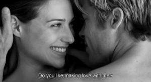 Susan Parrish: Do you love making love to me?