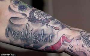 Recovery: Mrs Ward's obsession with twilight tattoos acts as a ...