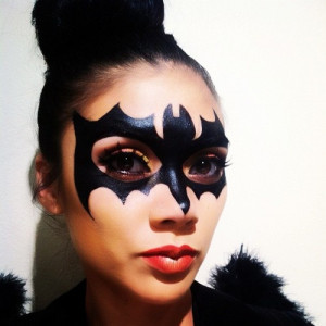 Great Bat Girl makeup!