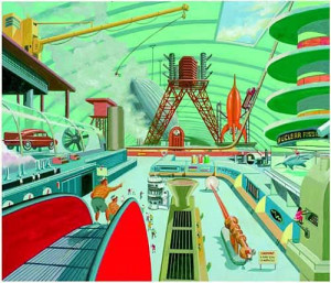 ... Bruce Mccall, Retro Future, Propos Future, Retrofuturism Shops, Future