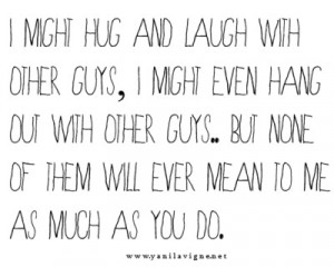 secret admirer quotes for him