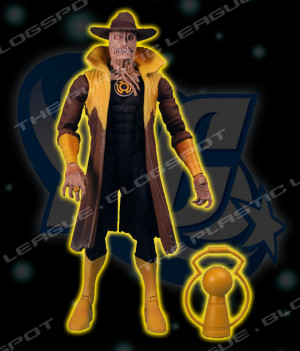 Yellow Lantern Scarecrow
