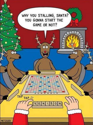 Cartoon of the Day: Holiday Scrabble
