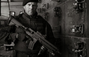 JASON STATHAM'S PIC ON SETS OF EXPENDABLES 3