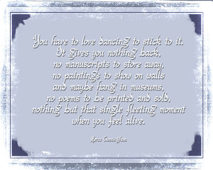 Merce Cunningham Quote, 8