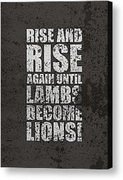 Lamb Canvas Prints - Life Motivating Quotes Poster Canvas Print by Lab ...