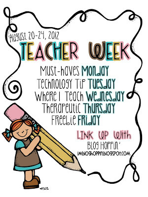 Teacher Week- Where I teach Wednesday