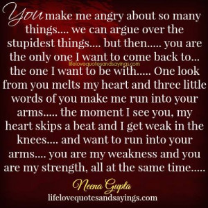 You Are My Weakness Quotes