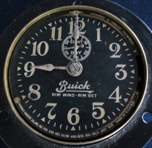 Another example of a clock face plate. This Phinhey-Walker clock ...
