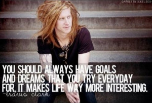 Travis Clark from We The Kings