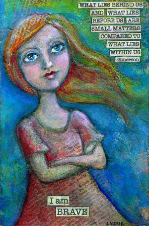 Emerson shows through this quote the idea of being and individual and ...