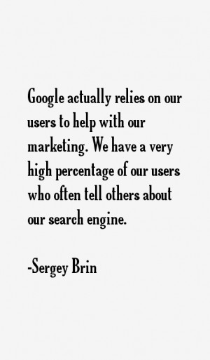 Sergey Brin Quotes & Sayings
