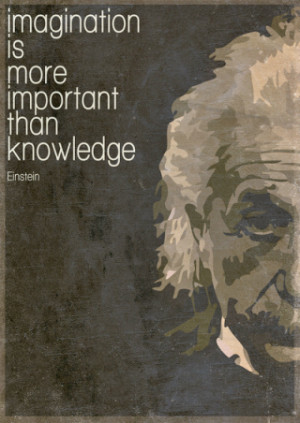 Einstein_Imagination is more important than knowledge