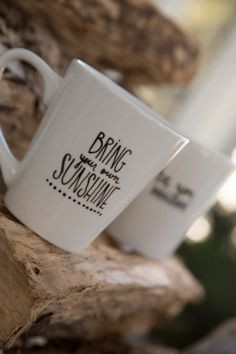 ... mug, inspirational mug, customizable mug, minimal mug, quote mug More