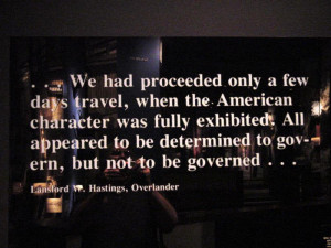 Old Courthouse from top of Arch One of many quotes in the Western ...