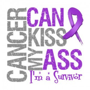 Cancer Can Kiss My Ass - Pancreatic Cancer shirt