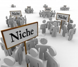 16515451-several-groups-of-people-in-niche-markets-gathered-around ...