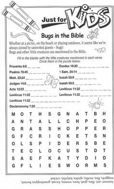 ... Bible Verse Greetings Card & Wallpapers Free: Kids Bible Word Search