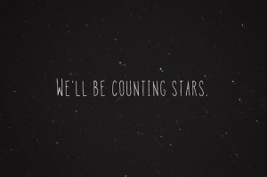 counting stars we will