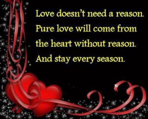 Love doesn't need a reason #Quotes #Daily #Famous #Inspiration # ...