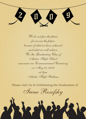 graduation party invitation wording graduation party invitation