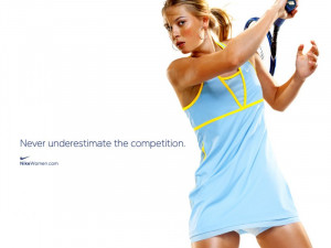 Maria Sarapova beautiful tennis star cheek it : Sports