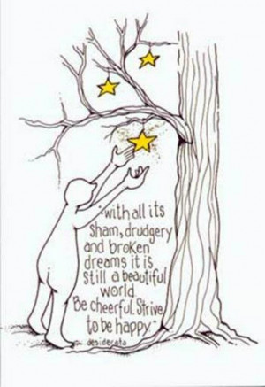 With all is sham, drudgery and broken dreams it is still a beautiful ...