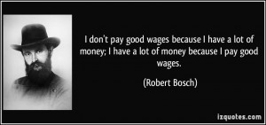 Robert Bosch Quote