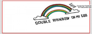 double rainbow cover