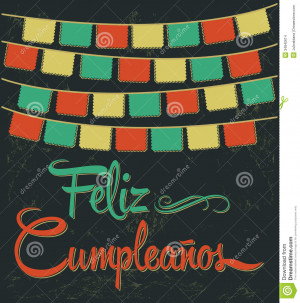 Feliz Cumpleanos - texto español del feliz cumpleaños - letras del ...