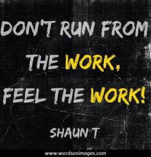 Shaun t motivational quotes