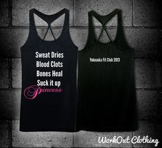 ... Workout Work-Out Inspire Quote Woman Free size RC-004Ga on Etsy, $19