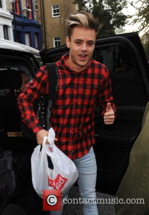 Casey Johnson and Stereo Kicks - ' The X Factor ' contestants arrive ...