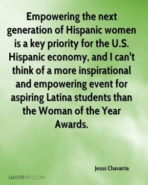 ... empowering event for aspiring Latina students than the Woman of the