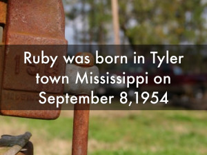 Ruby Bridges Quotes Ruby was born in tyler town