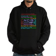 NCIS Abby Quotes Hoodie (dark) for