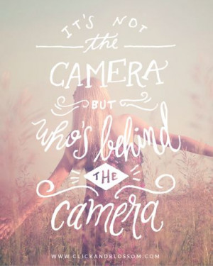 ... camera - photography inspiring hand lettering quote - download and