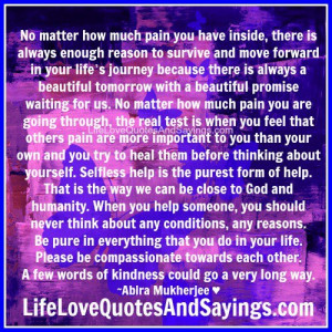 ... .comMatter How Much Pain You Have Inside Love Quotes And Sayings