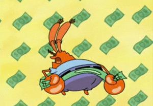 Mr Krabs - Money photo mrcrabsmoneybutt.gif