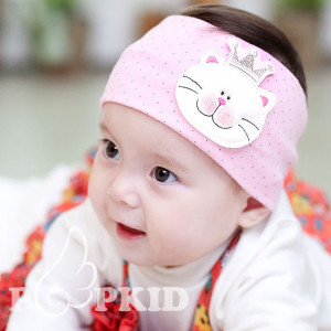 New-arrival-20pcs-lot-baby-cotton-headbands-princess-baby-girl-dot ...