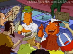 Tito & Reymundo Busy With Costumers At The Surf Shack On Rocket Power