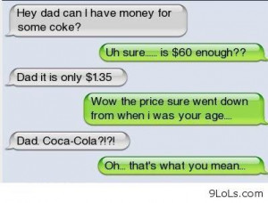 Funny conversation with my dad - Funny Pictures, Funny Quotes, Funny ...