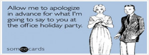 ... Rude Office Holiday Party Ecards Someecards For Facebook Cover